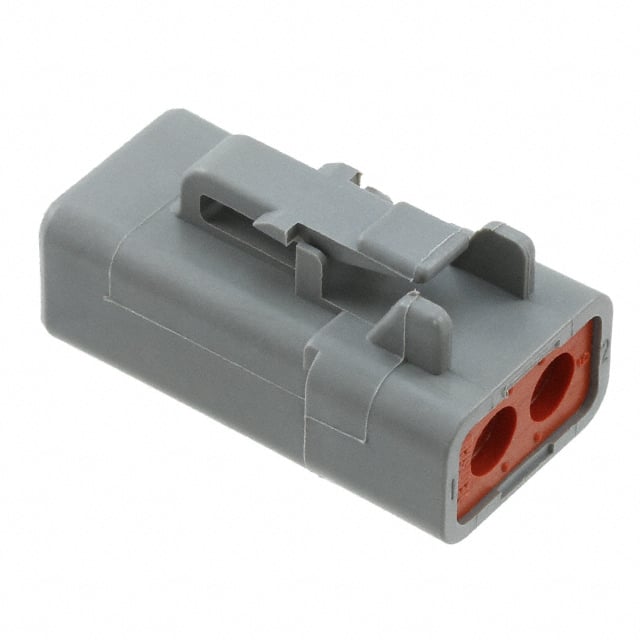 TE Connectivity Deutsch Connectors DTP06-2S electronic component product image