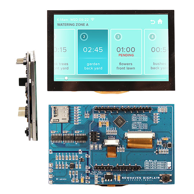 Newhaven Display Intl NHD-4.3CTP-SHIELD-N electronic component product image