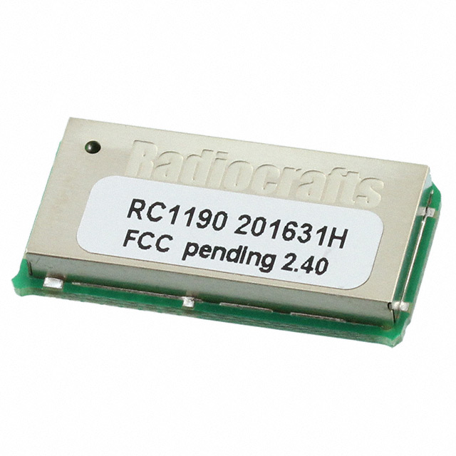 Radiocrafts AS RC1190-RC232 electronic component product image