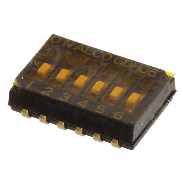 TE Connectivity ALCOSWITCH Switches GDH06SA04 electronic component product image