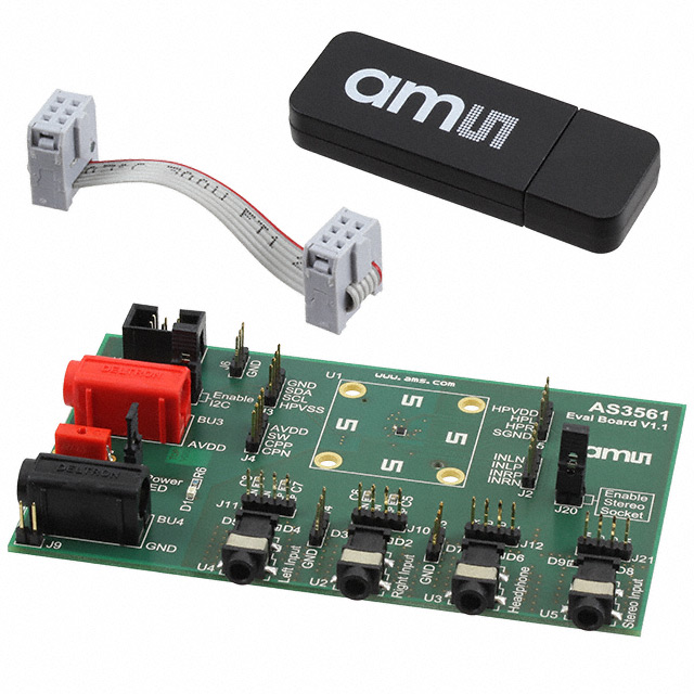 ams-OSRAM USA INC. AS3561 EVAL BOARD electronic component product image