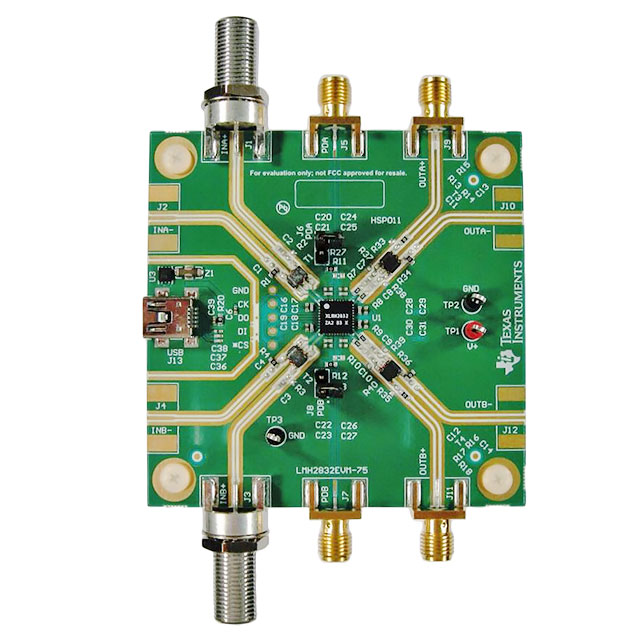 Texas Instruments LMH2832EVM-75 electronic component product image