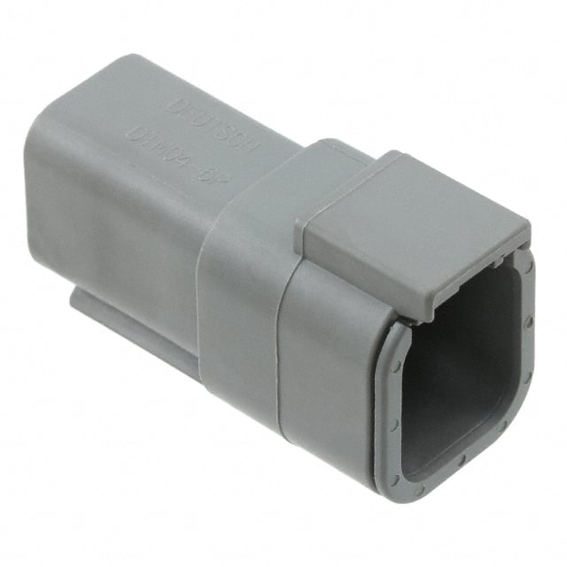 TE Connectivity Deutsch Connectors DTM04-6P electronic component product image