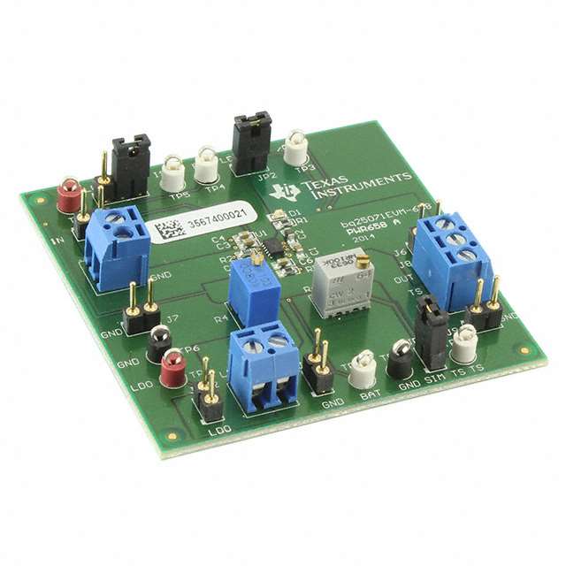 Texas Instruments BQ25071EVM-658 electronic component product image
