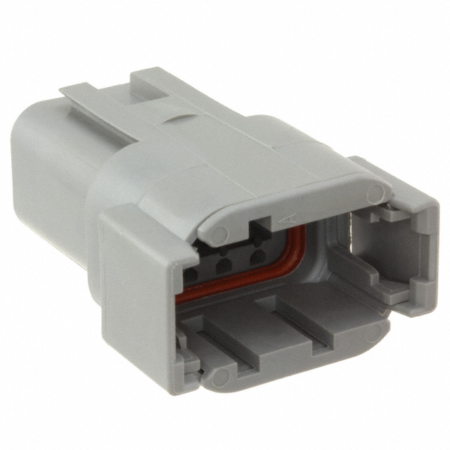 TE Connectivity Deutsch Connectors DTM04-08PA electronic component product image