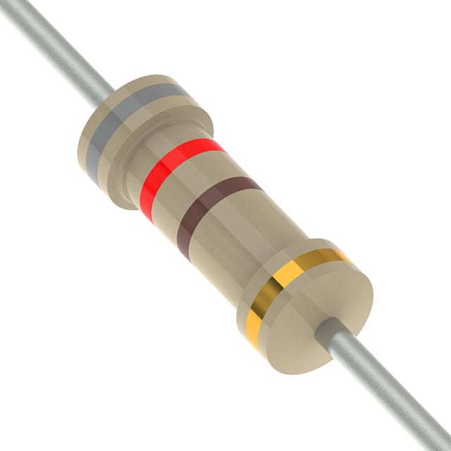 YAGEO CFR-25JB-52-820R electronic component product image