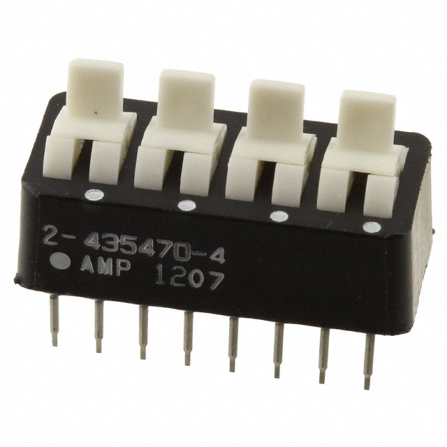 TE Connectivity ALCOSWITCH Switches 2-435470-4 electronic component product image