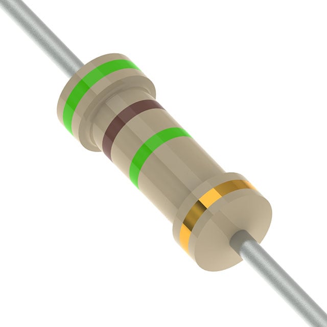 YAGEO CFR-50JR-52-5M1 electronic component product image