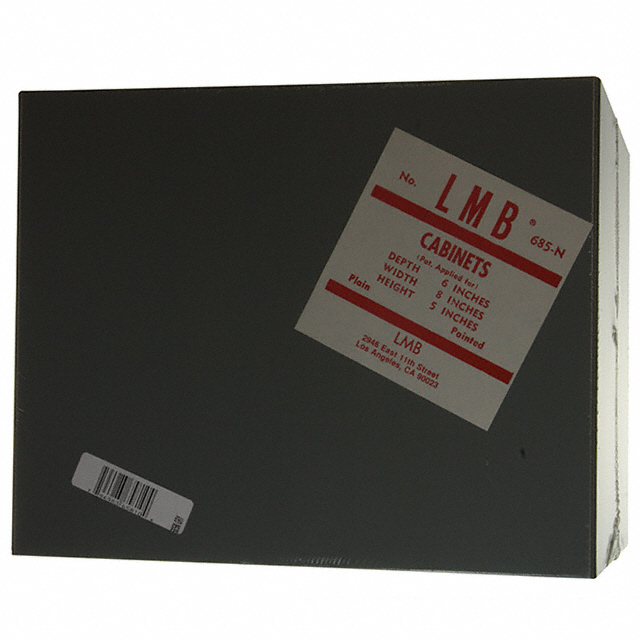 LMB Heeger Inc. 685N-GRAY electronic component product image
