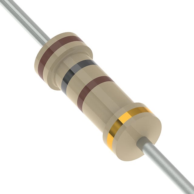 YAGEO CFR-50JT-52-100R electronic component product image