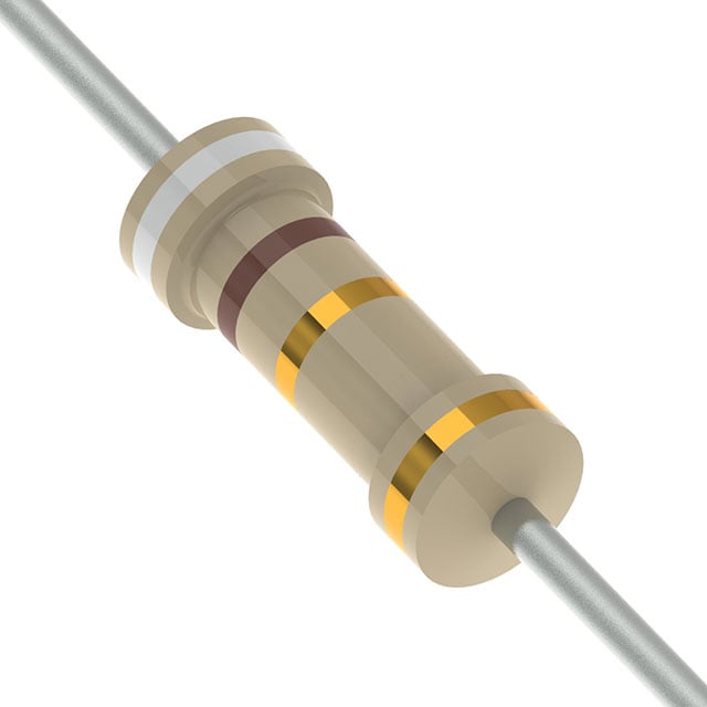 YAGEO CFR-25JB-52-9M1 electronic component product image