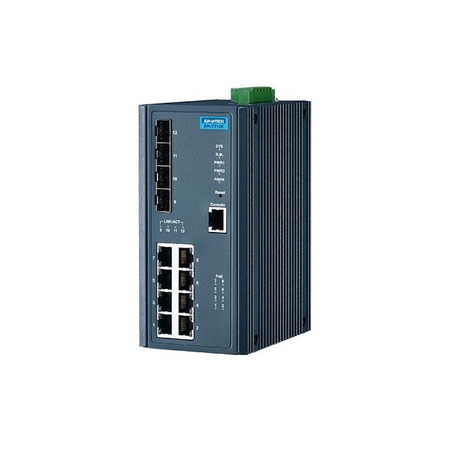 Advantech Corporation EKI-7712E-4FP-AE electronic component product image
