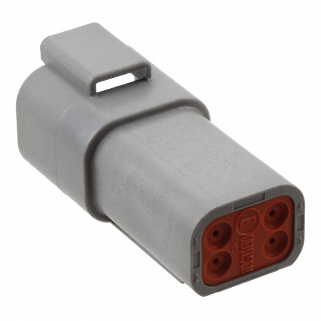 TE Connectivity Deutsch Connectors DT04-4P-C015 electronic component product image