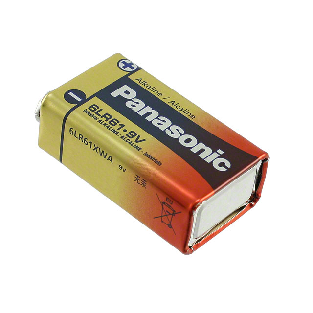 Panasonic Energy 6LR61XWA/1SB electronic component product image