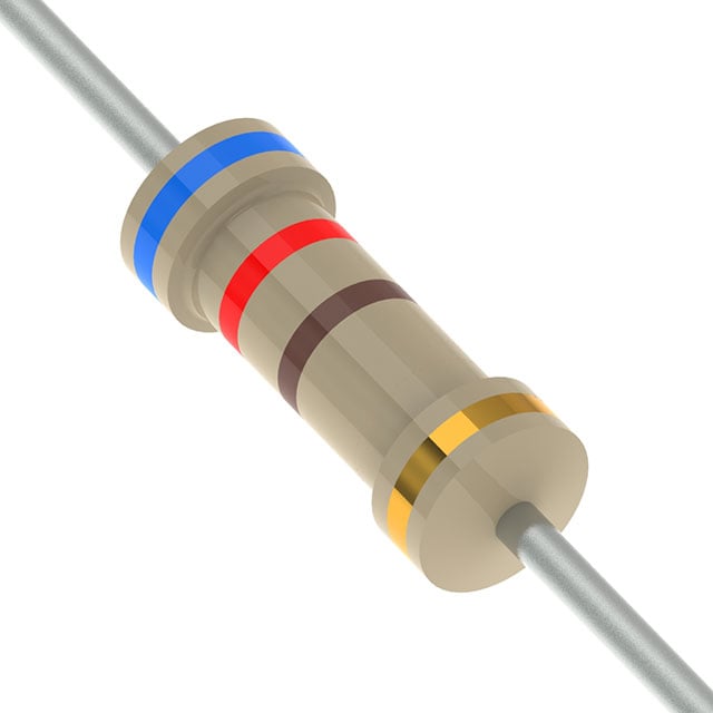 YAGEO CFR-25JB-52-620R electronic component product image