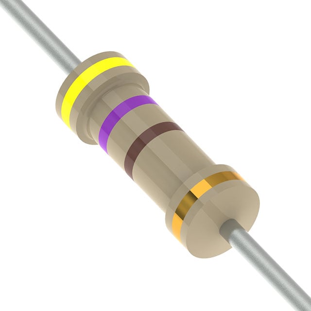 YAGEO CFR-50JB-52-470R electronic component product image