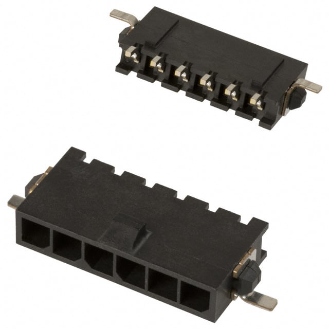 TE Connectivity AMP Connectors 1445100-6 electronic component product image