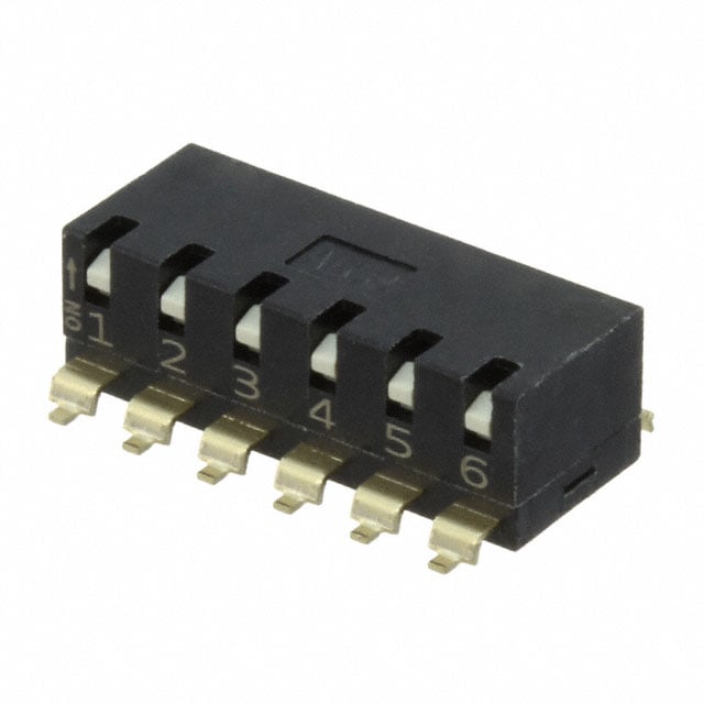 TE Connectivity ALCOSWITCH Switches EDSP06SGRFNTU04 electronic component product image