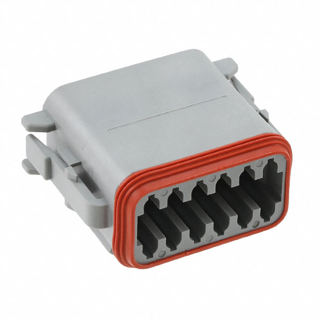 TE Connectivity Deutsch Connectors DT06-12SA-CE06 electronic component product image