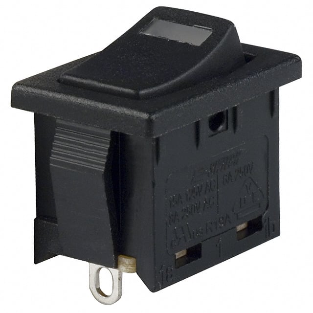 E-Switch R1966ABLKBLKESGRN electronic component product image