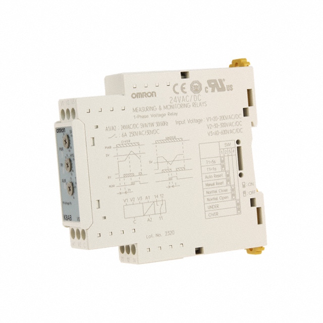 Omron Automation and Safety K8AB-VS3 24VAC/DC electronic component product image