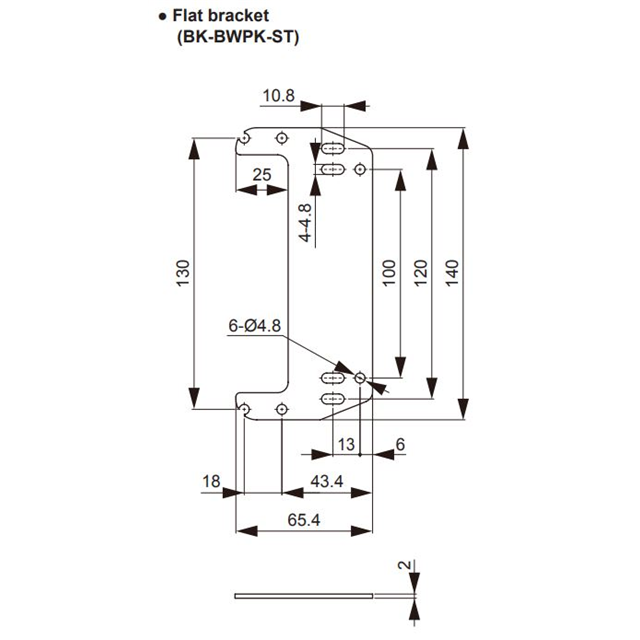 Autonics BK-BWPK-ST electronic component product image