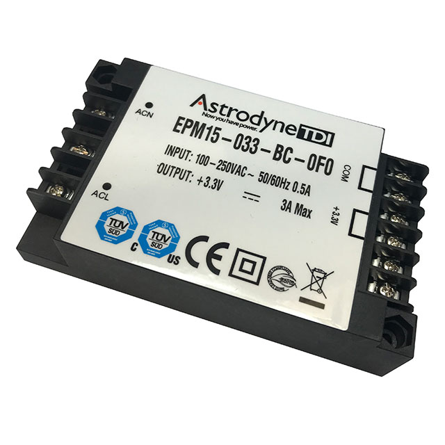 Astrodyne TDI EPM15-090-BC-0F0 electronic component product image