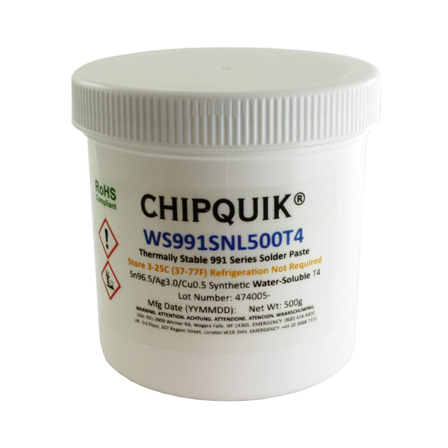 Chip Quik Inc. WS991SNL500T4 electronic component product image