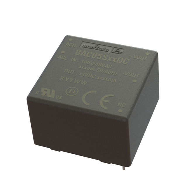 Murata Power Solutions Inc. BAC05S12DC electronic component product image