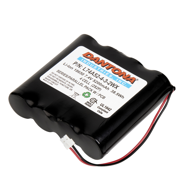 Dantona Industries L74A52-4-3-2WX electronic component product image