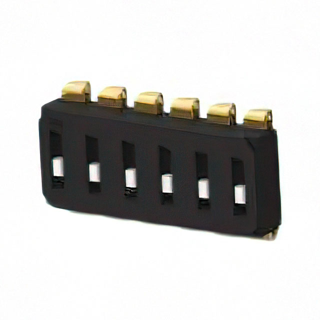 TE Connectivity ALCOSWITCH Switches EDS06SNRNTR04Q electronic component product image