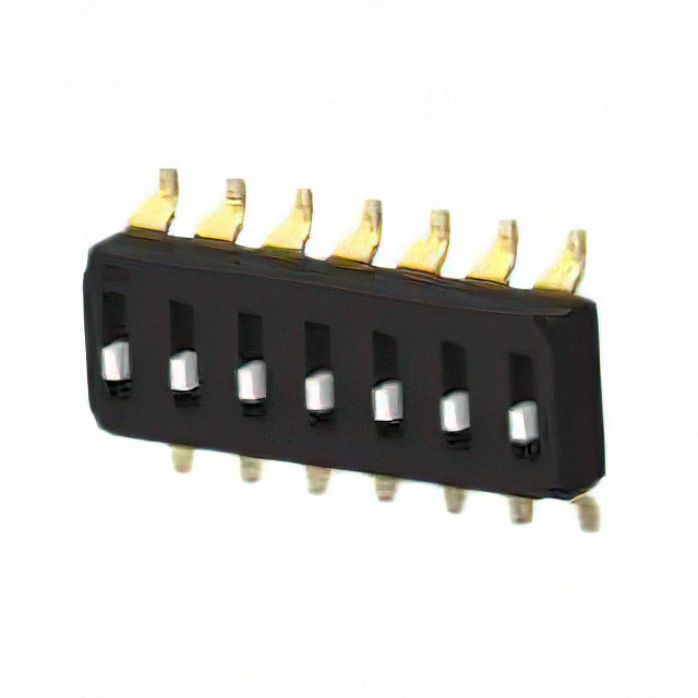 TE Connectivity ALCOSWITCH Switches EDS07SGNNTR04Q electronic component product image