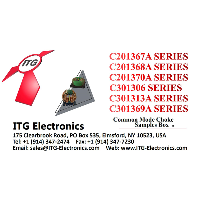 ITG Electronics, Inc. HIGH CURRENT CMC SAMPLES KIT electronic component product image