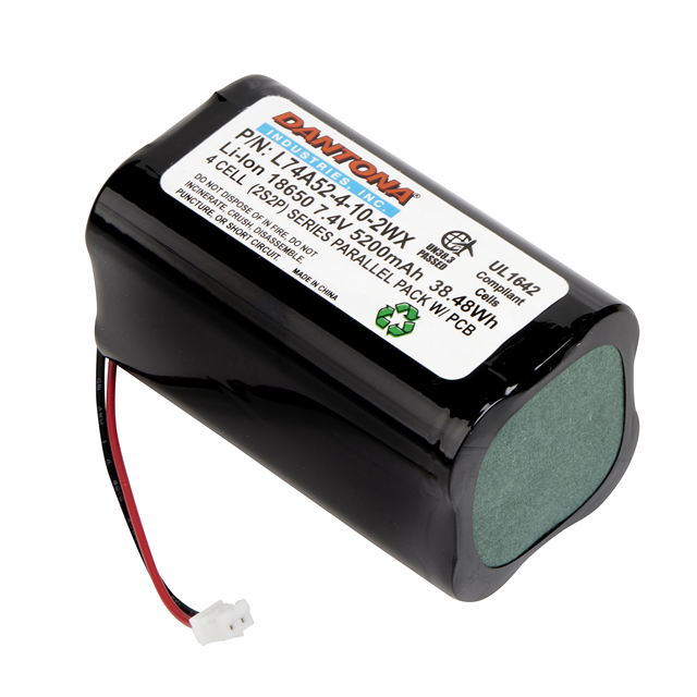 Dantona Industries L74A52-4-10-2WX electronic component product image