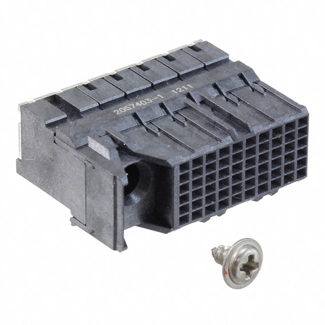 TE Connectivity AMP Connectors 2057403-1 electronic component product image