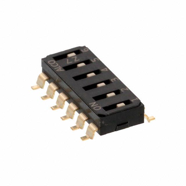 TE Connectivity ALCOSWITCH Switches EDS06SGRSTR04Q electronic component product image