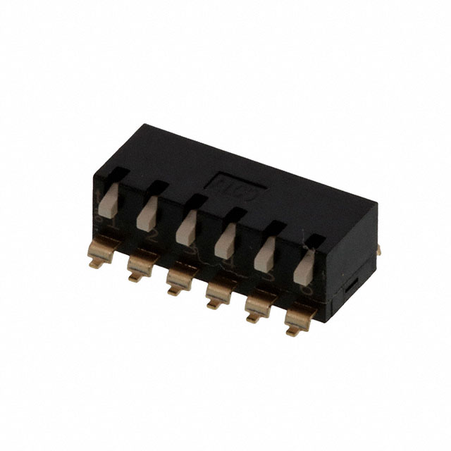 TE Connectivity ALCOSWITCH Switches EDSP06SGLFNTU04 electronic component product image