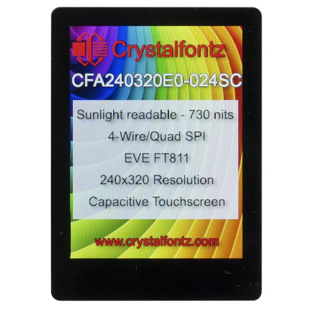 Crystalfontz CFA240320E0024SC electronic component product image