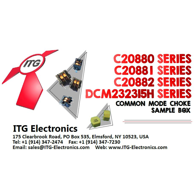 ITG Electronics, Inc. THROUGH HOLE CMC SAMPLE KIT electronic component product image