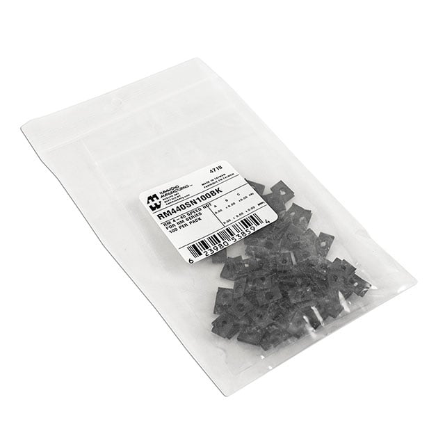 Hammond Manufacturing RM440SN100BK electronic component product image