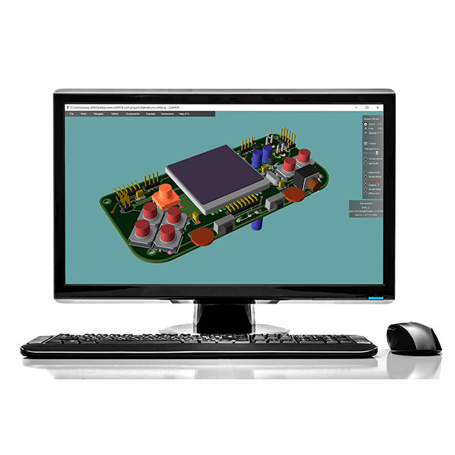 ZofzPCB 3D_PCBA_VIEWER_P electronic component product image
