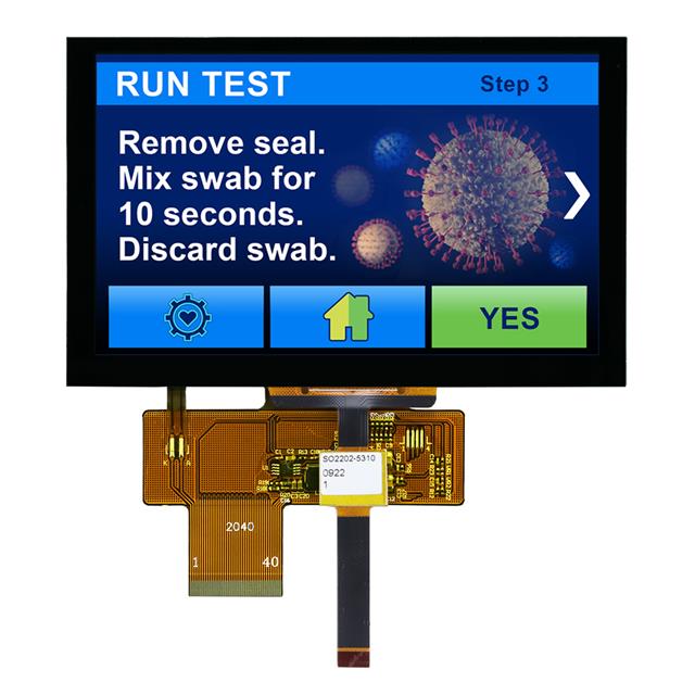 Newhaven Display Intl NHD-5.0-800480TF-ASXN-CTP electronic component product image