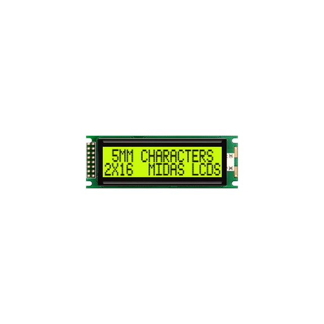 Midas Displays MC21605DA6W-SPTLY-V2 electronic component product image