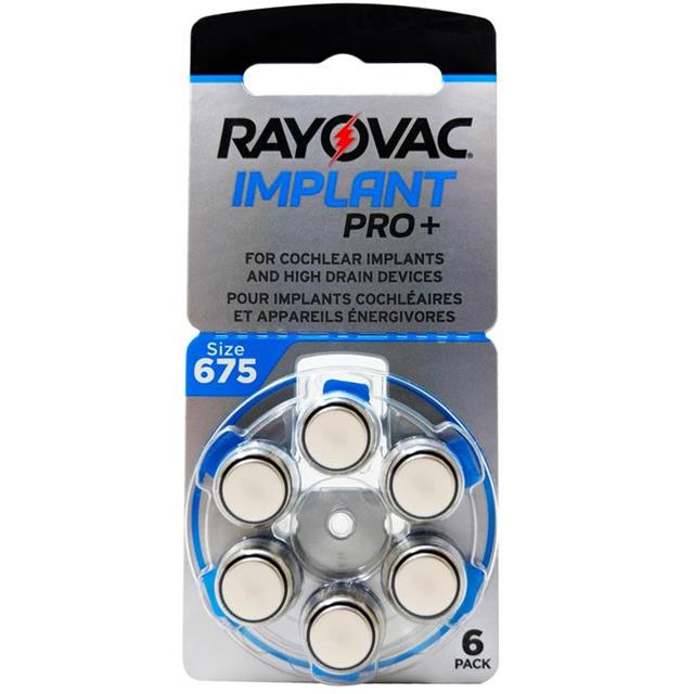 Rayovac R-675CP-6IMPMF electronic component product image