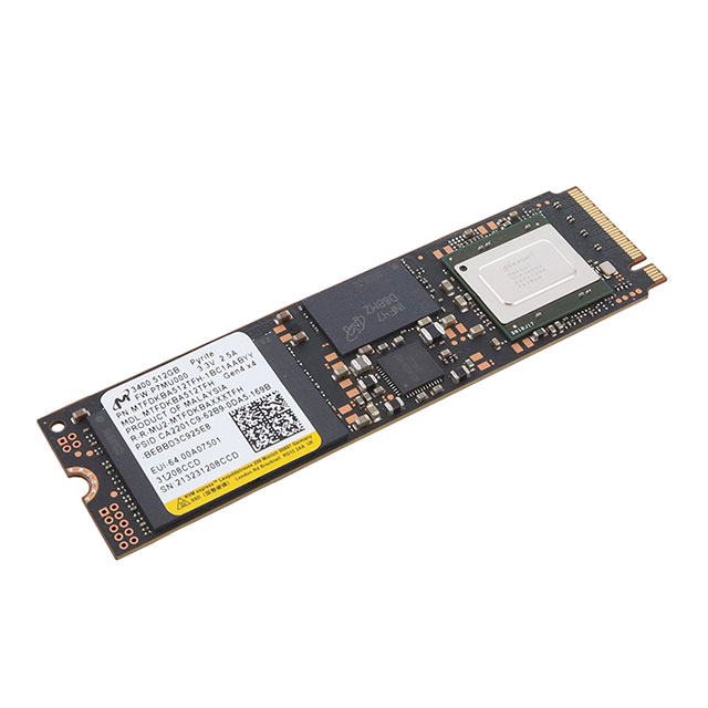 Micron Technology Inc. MTFDKBA512TFH-1BC1AABYY electronic component product image