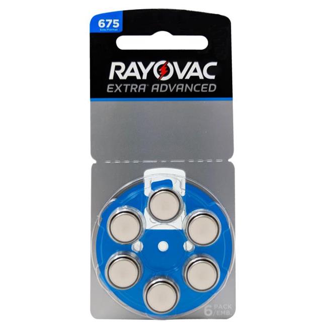 Rayovac R-675AE-6 ZM electronic component product image