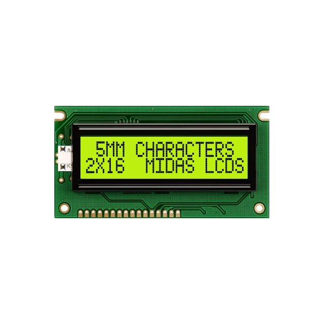 Midas Displays MC21605A6W-SPR-V2 electronic component product image