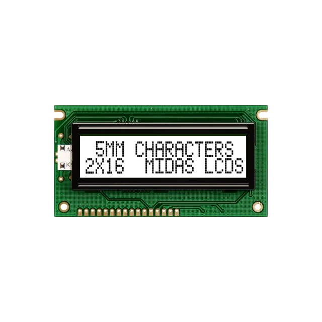 Midas Displays MC21605A6W-FPTLW-V2 electronic component product image