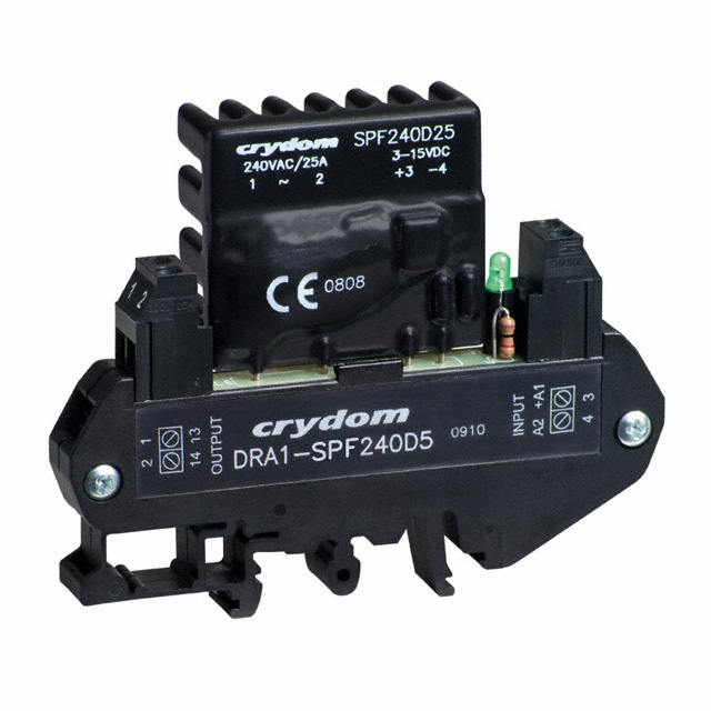 Sensata-Crydom DRA1-SPF240D25R electronic component product image