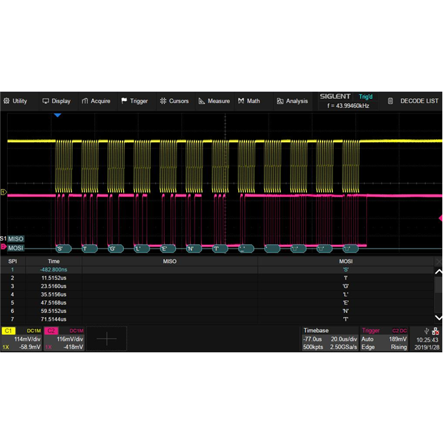 Siglent Technologies NA, Inc. SDS-5000X-FLEXRAY electronic component product image
